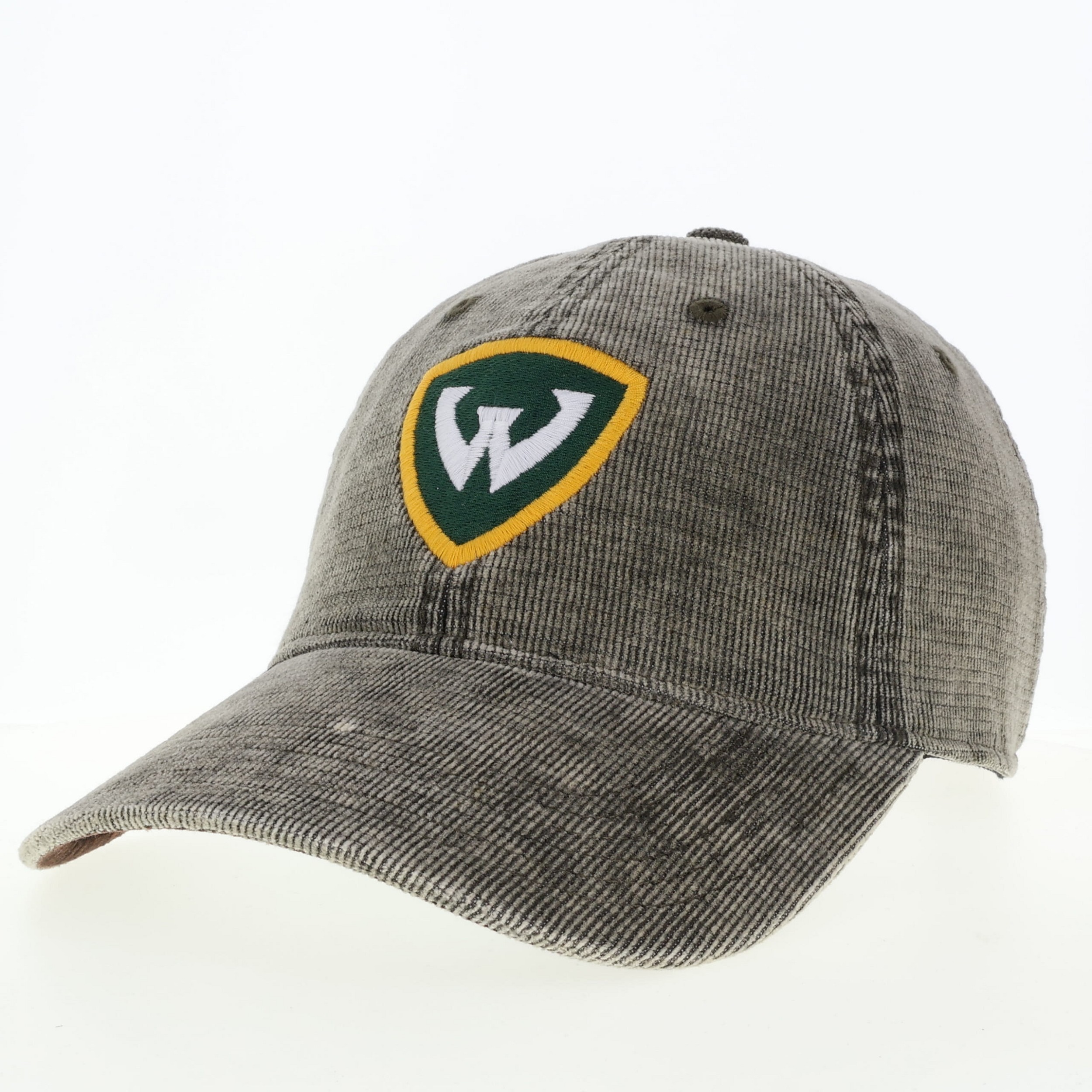 WSU Shield Salt Wash Corduroy Hat
