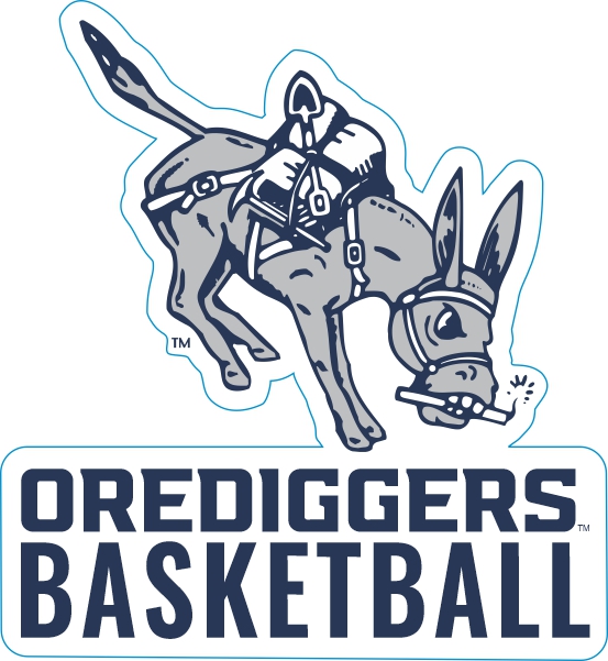 Orediggers Basketball Sticker