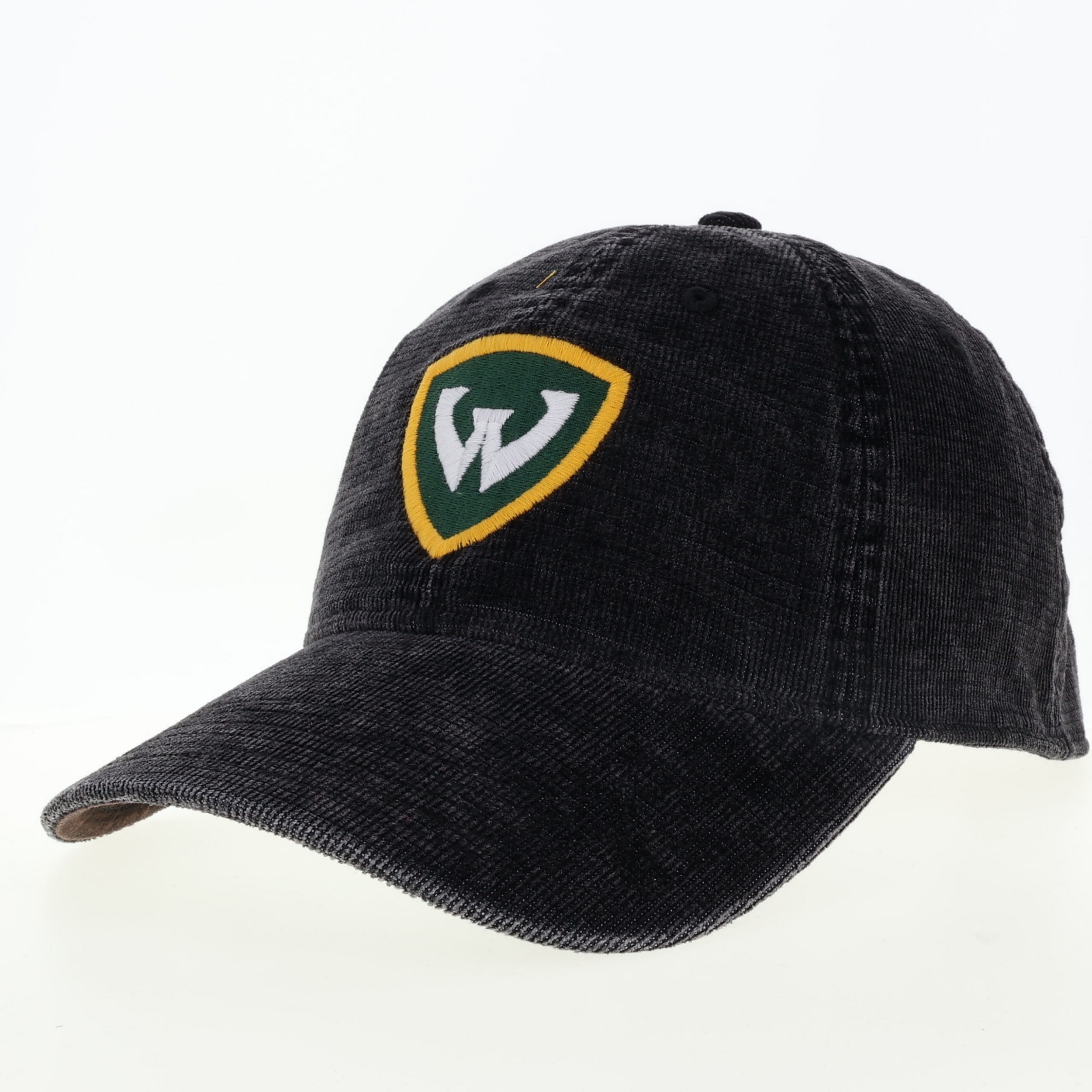 WSU Shield Salt Wash Corduroy Hat