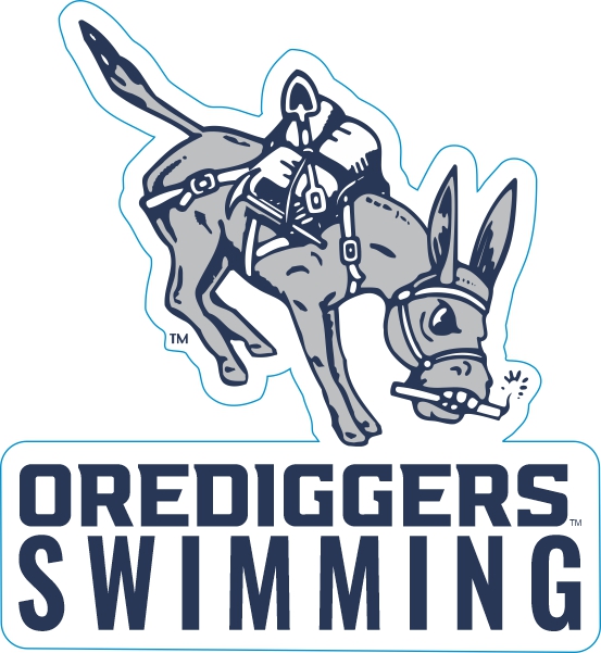 Orediggers swimming Sticker
