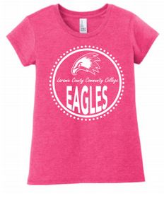 LCCC Eagles Youth Girls T-Shirt