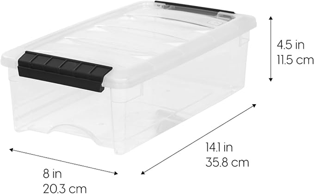 IRIS USA 6-Pack 6 Quart Art Box