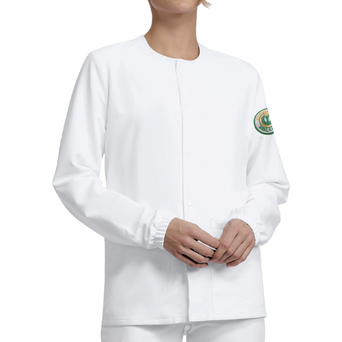 Cherokee Nursing Snap Front Warm-Up Jacket (Unisex)