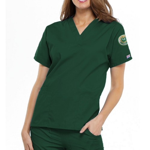 Cherokee Nursing V-Neck Scrub Top (Womens)