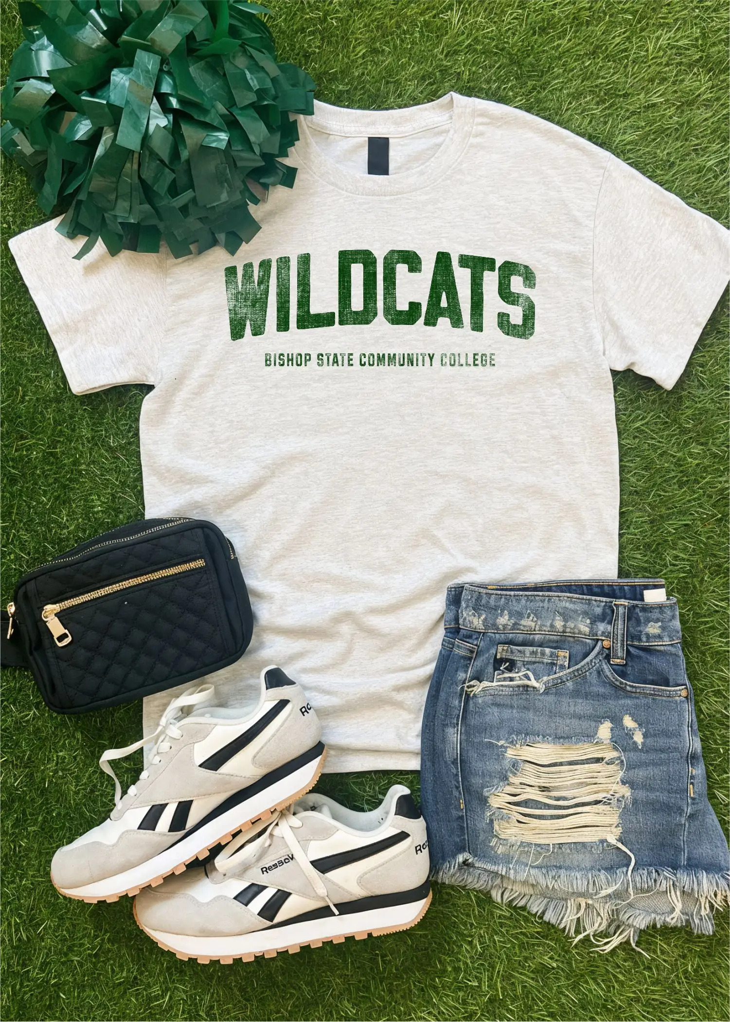 Wildcats Distressed Tee