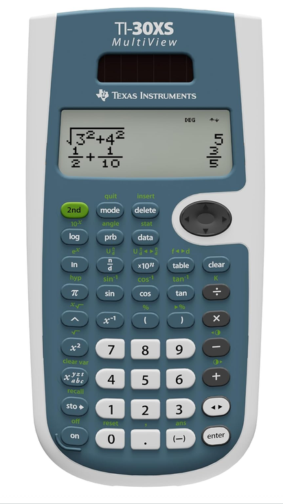 Texas Instruments TI-30XS MultiView Scientific Calculator