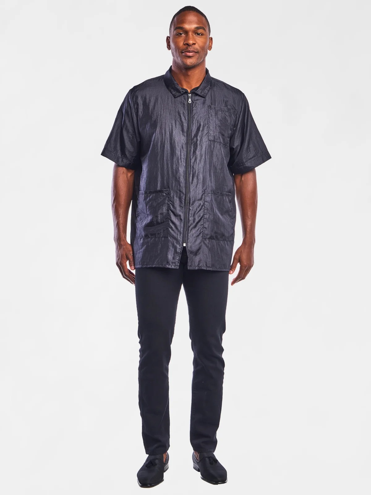 Nylon Barber Jacket