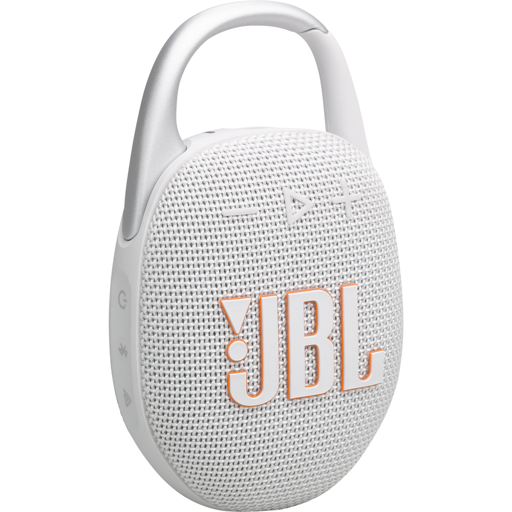 JBL Clip 5 Wireless Speaker- White