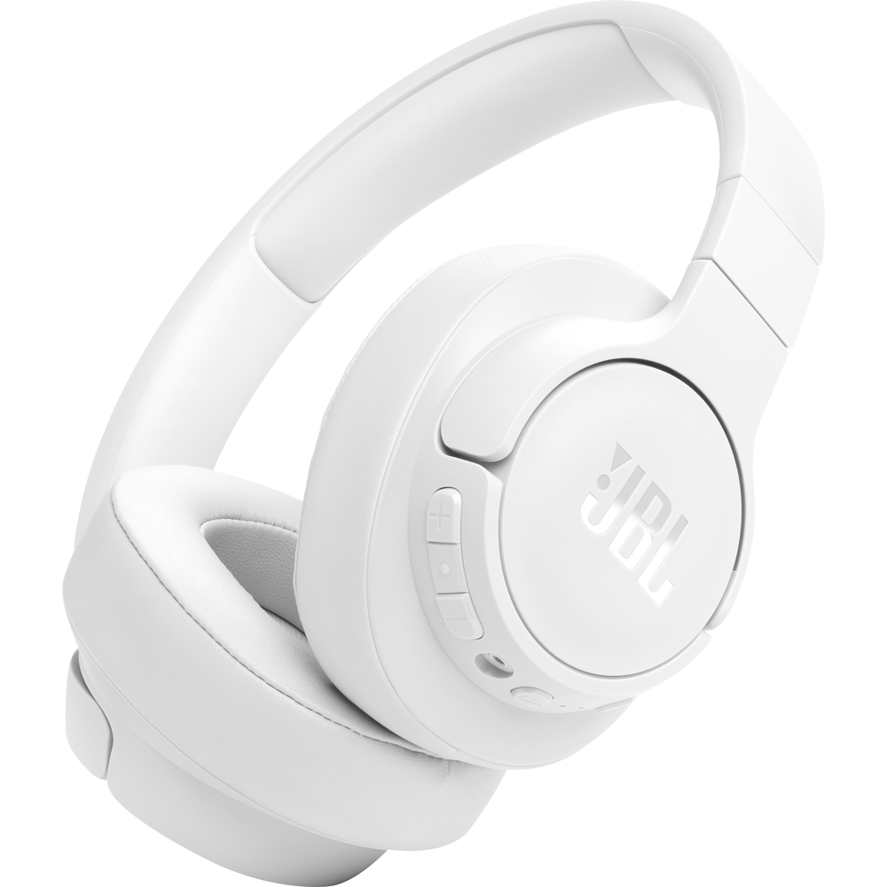 JBL Tune 770NC Wireless Noise Cancelling Over-Ear Headphones- White