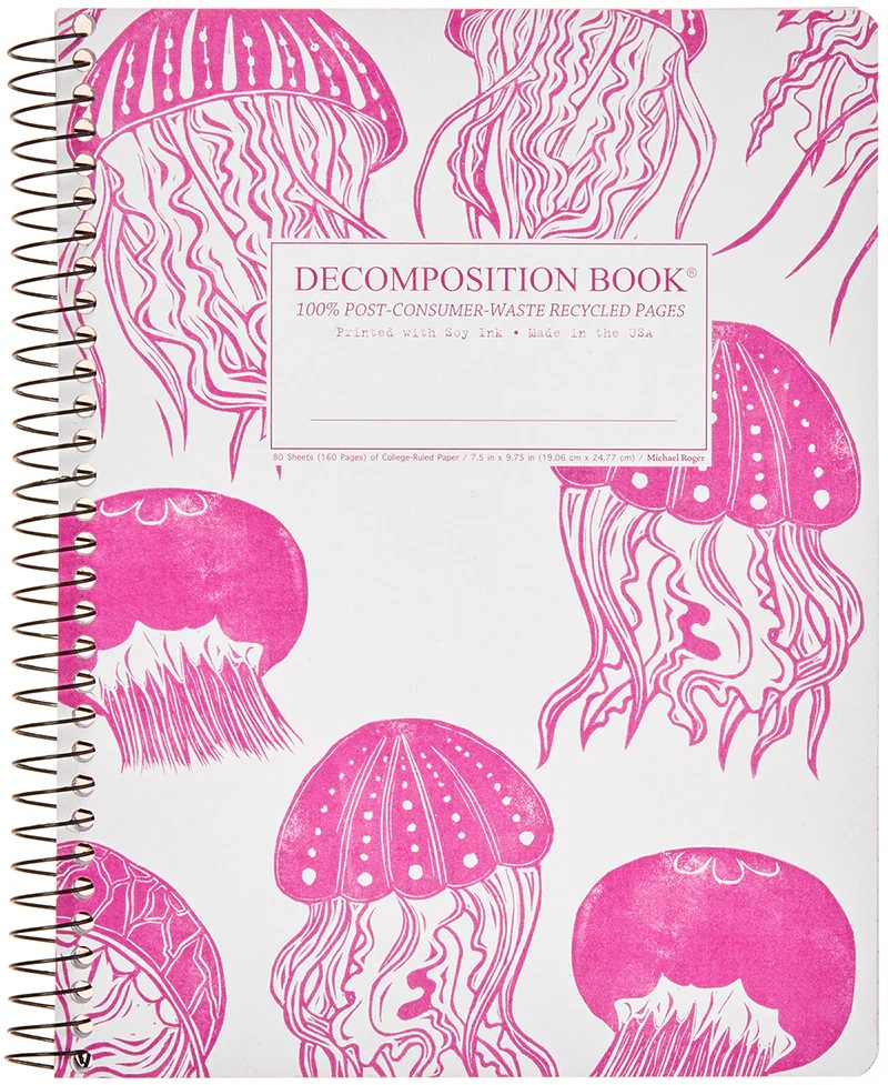 Coil Bound Decomposition Jellyfish Book