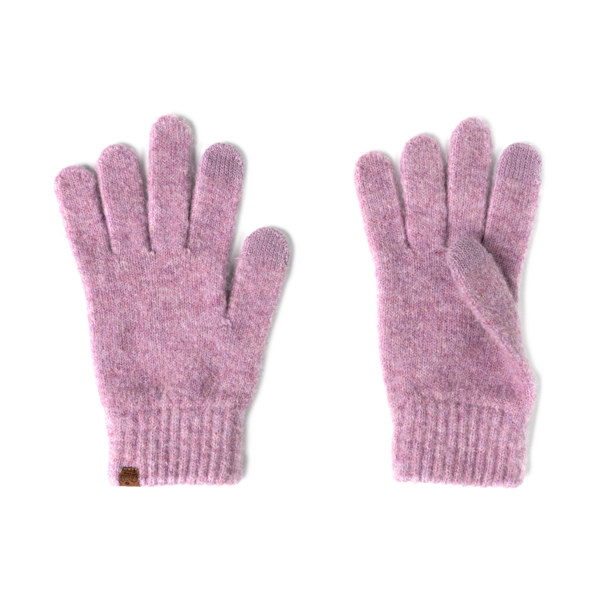 Britt's Knits Powder Knit Ultra Soft Gloves- Purple