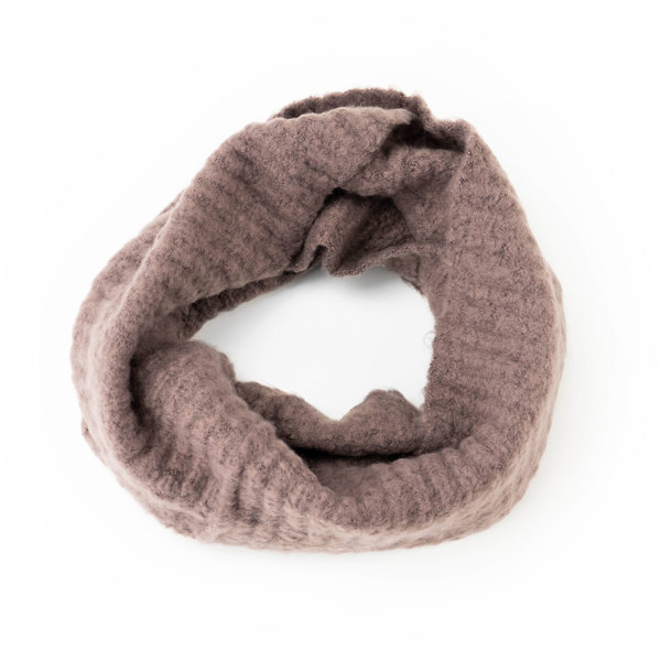 Britt's Knits Common Good Recycled Infinity Scarf- Purple