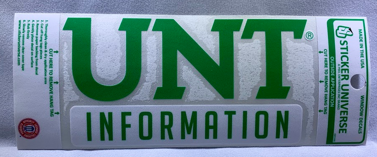 COLLEGE OF INFORMATION DECAL