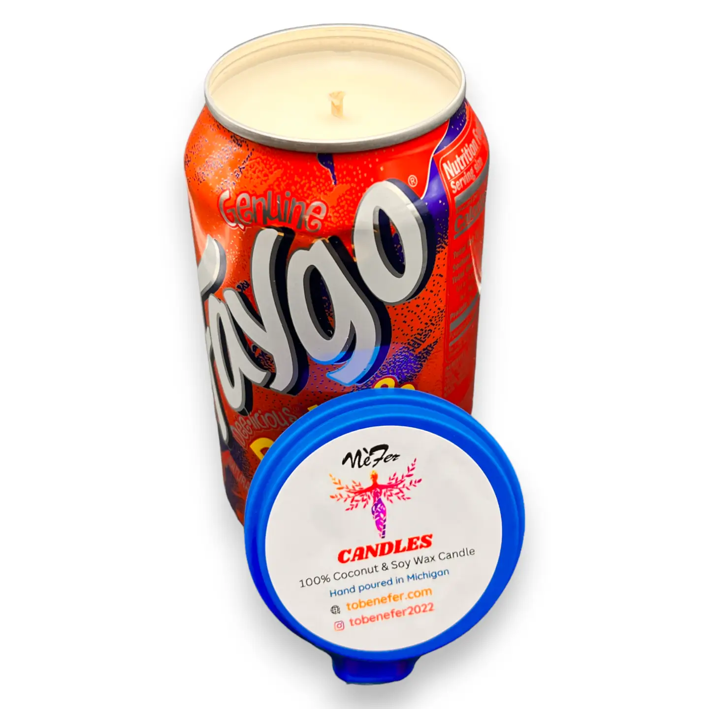 Faygo Rock & Rye Pop Soy Candle 12oz
