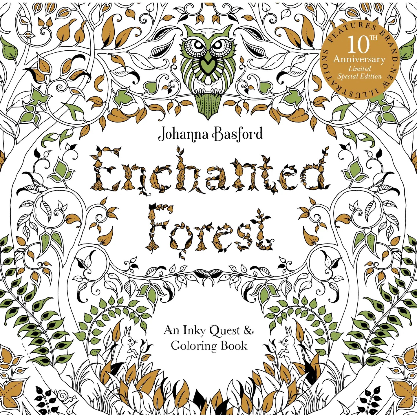Enchanted Forest Coloring Book
