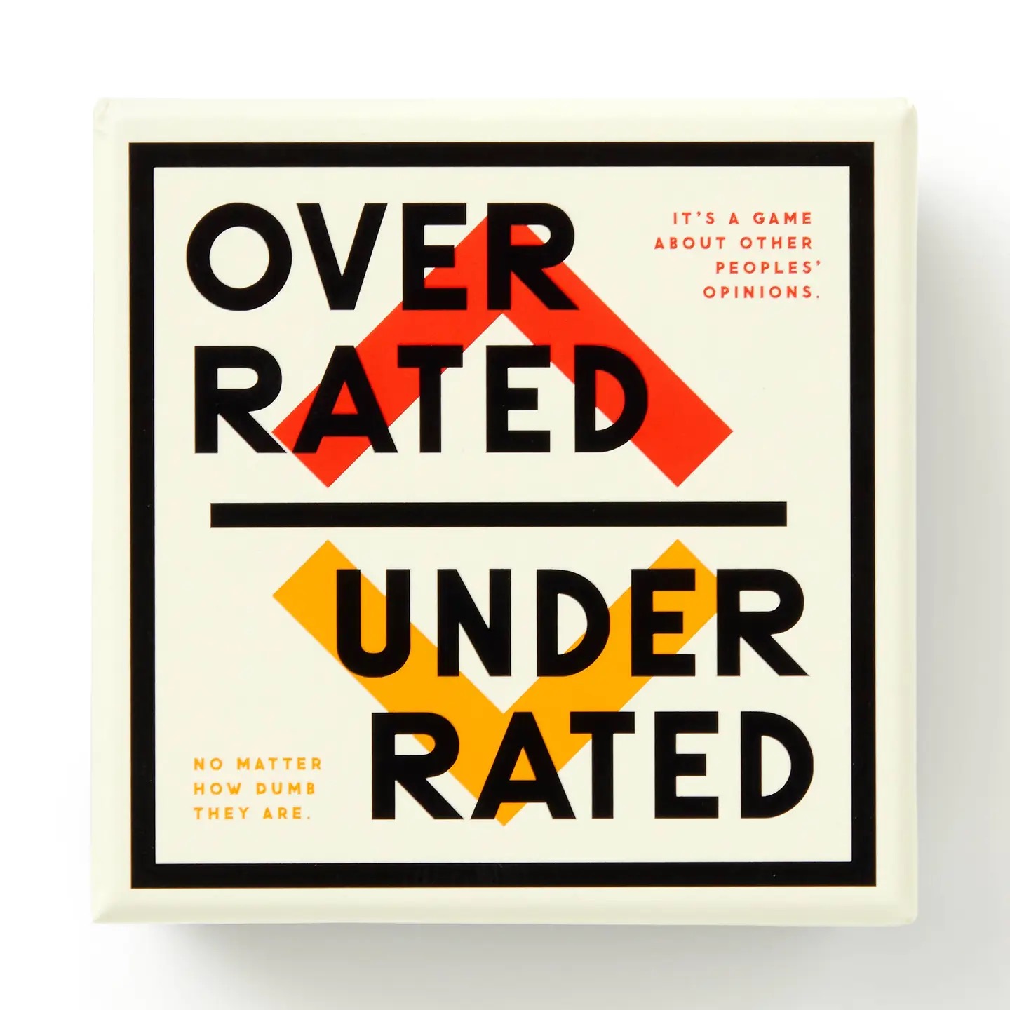 Brass Monkey Overrated / Underrated Social Game