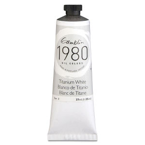 1980 Oil Color 37mL - Titanium White