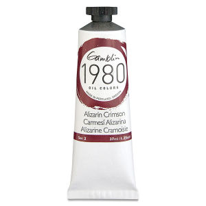 1980 Oil Color 37mL - Alizarin Crimson