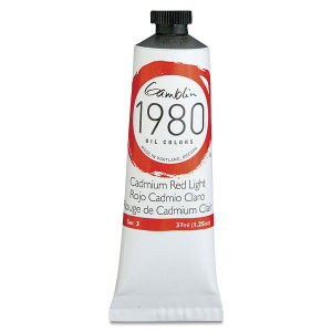 1980 Oil Color 37mL - Cadmium Red Light
