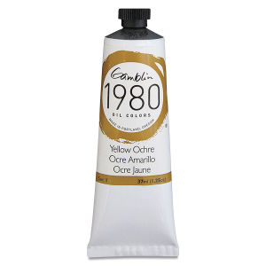 1980 Oil Color 37mL - Yellow Ochre