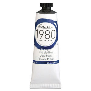 1980 Oil Color 37mL - Phthalo Blue