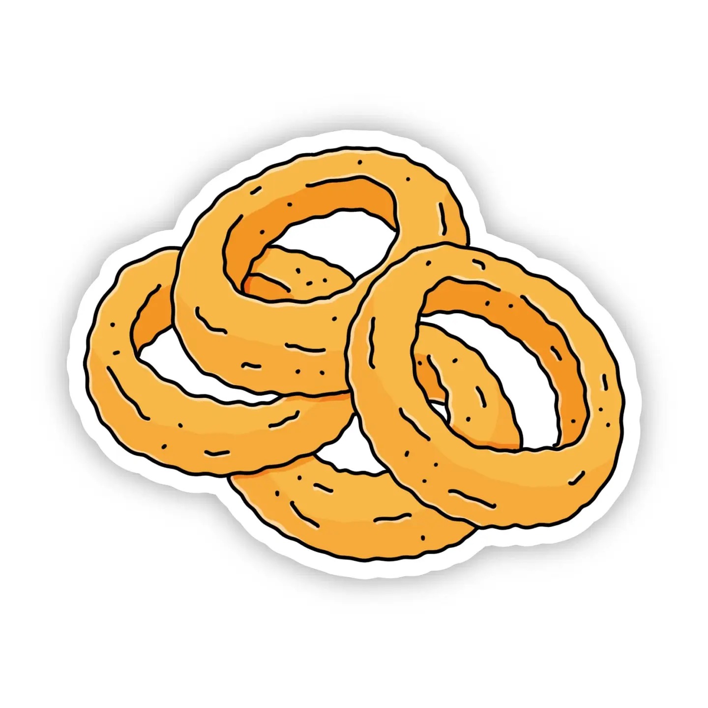 Onion Rings Sticker