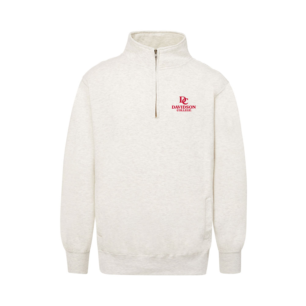 Davidson College Fundamental Oatmeal Quarter Zip