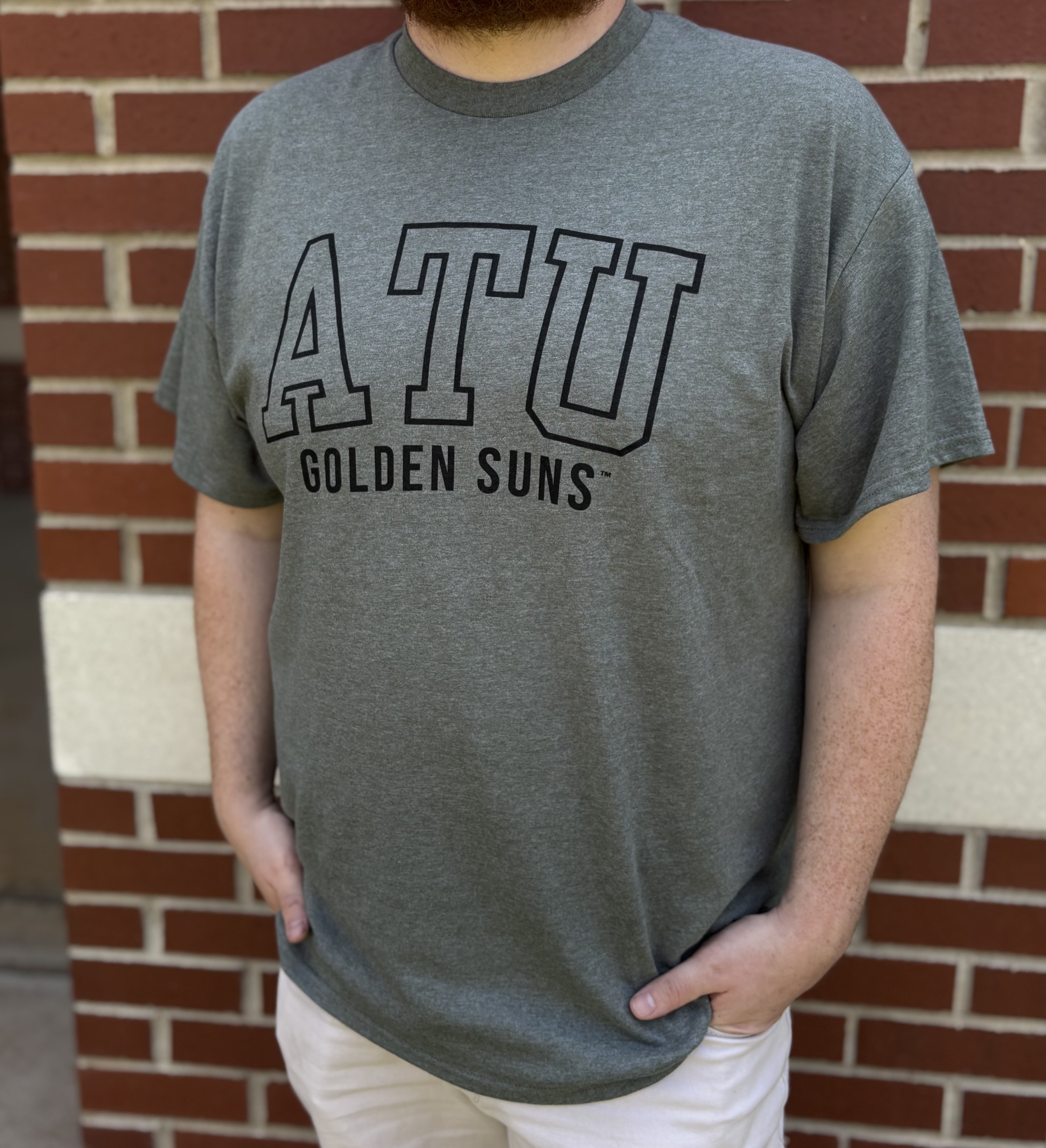 ATU Golden Suns Outline Tee