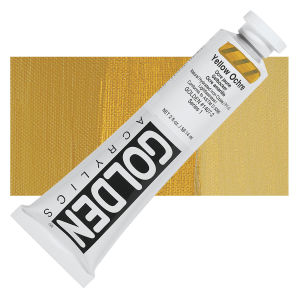 Golden Heavy Body Acrylic - Yellow Ochre - 2 oz.