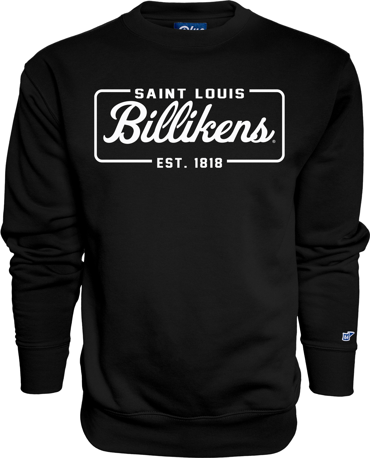 Blue 84 Double Stamp Crewneck