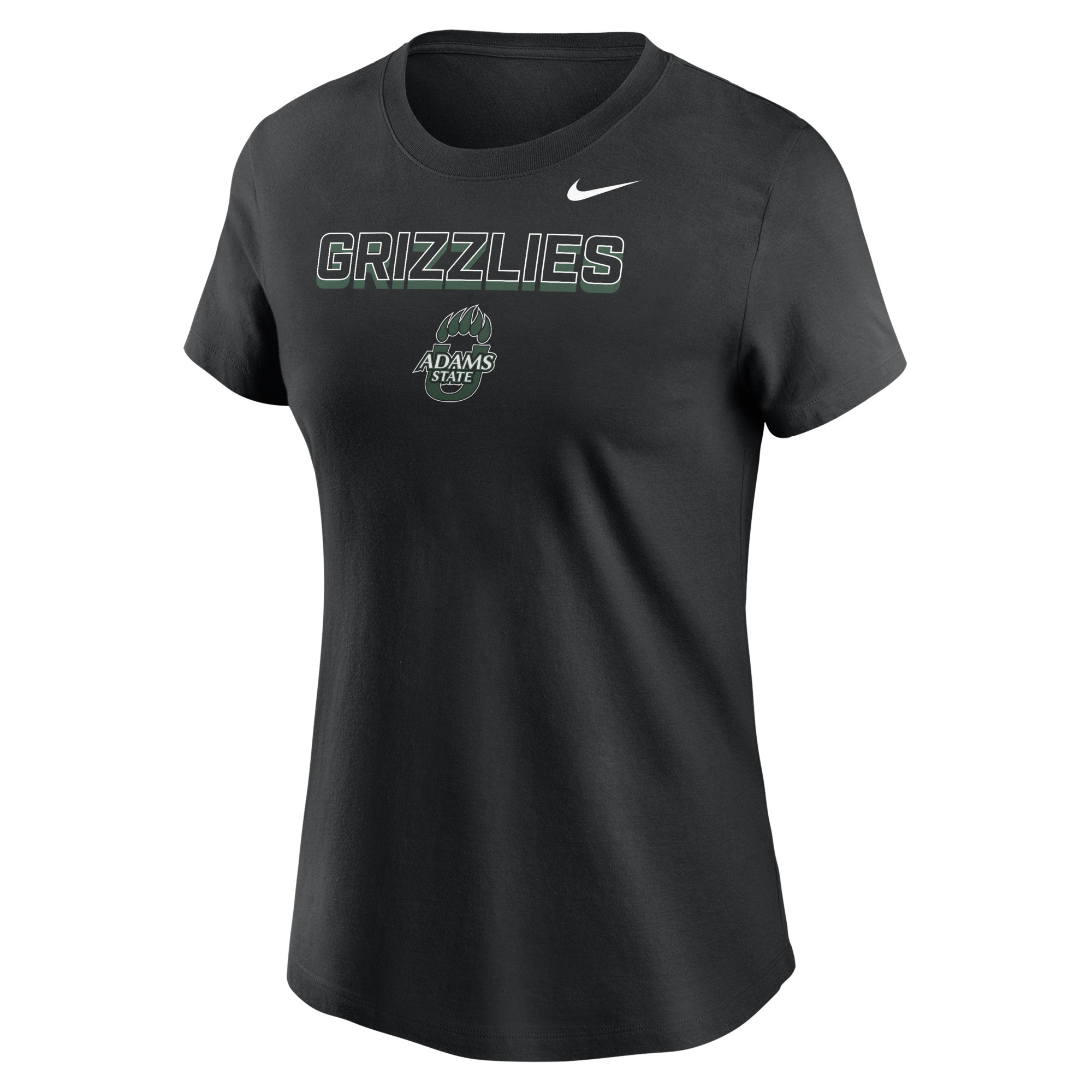 Adams State Grizzlies Nike Ladies Dri-Fit Cotton T-Shirt