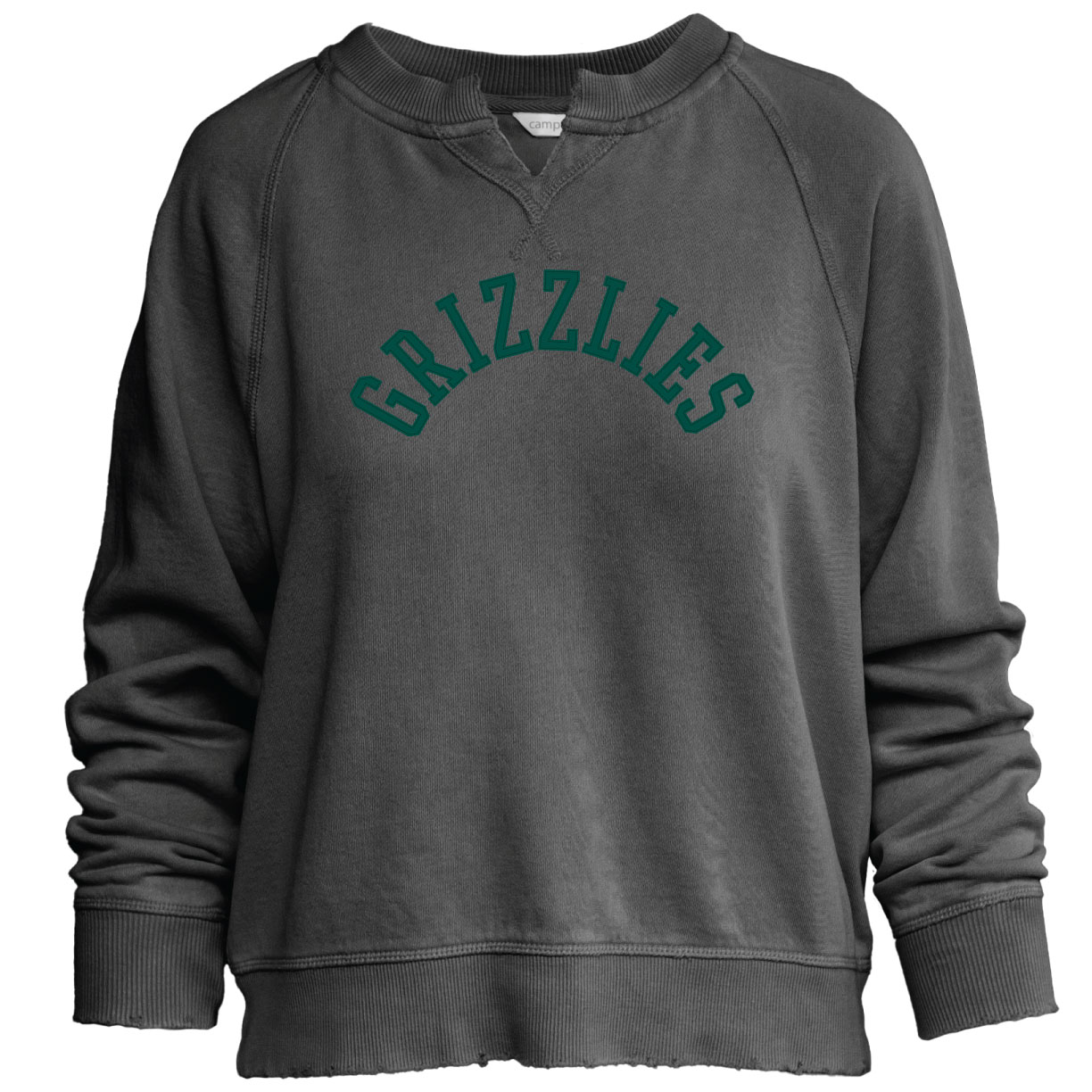 Grizzlies Ladies Vintage Washed Crew Sweatshirt