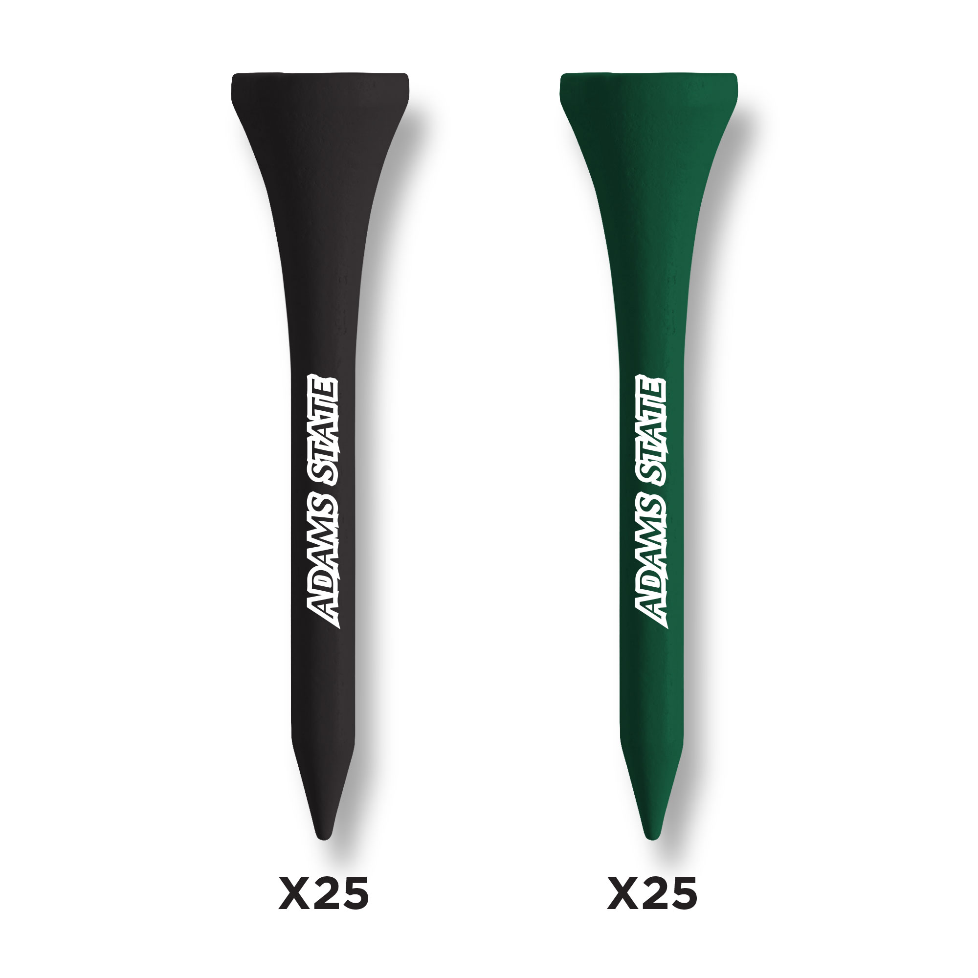 Adams State 50-Pack Golf Tees