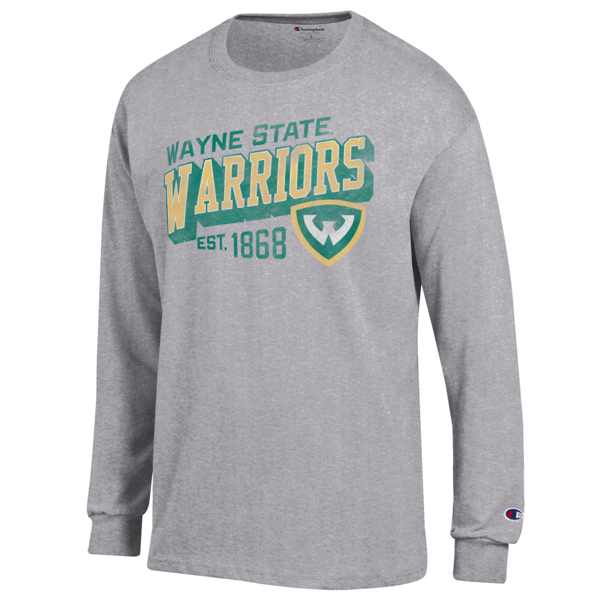 Wayne State Warriors Est. 1868 Long Sleeve Shirt