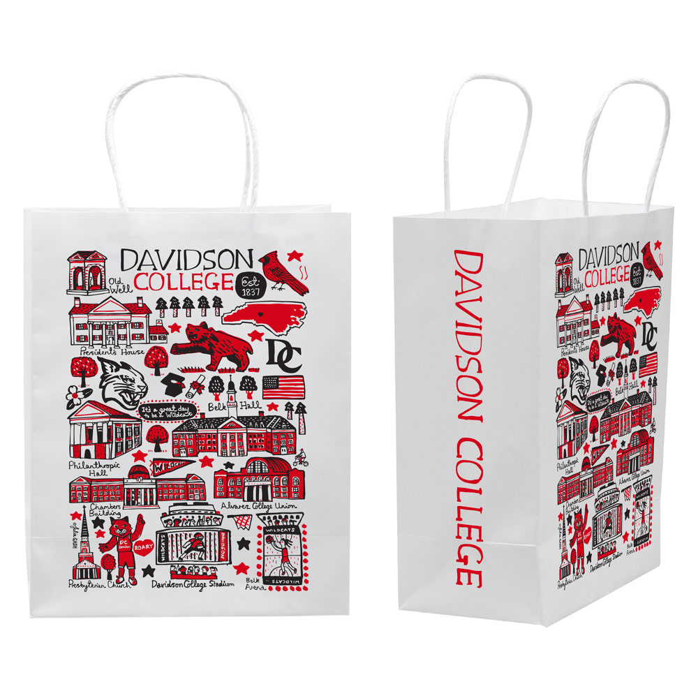 Julia Gash Davidson College Kraft Paper Tote