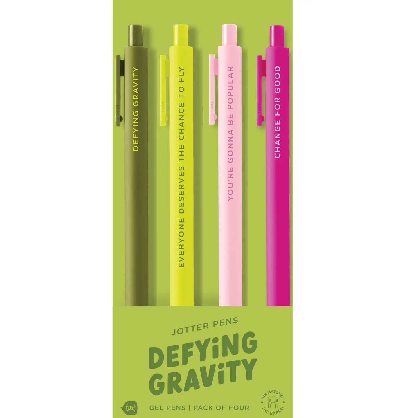 Jotter Pen Set 4 Pack- Defying Gravity