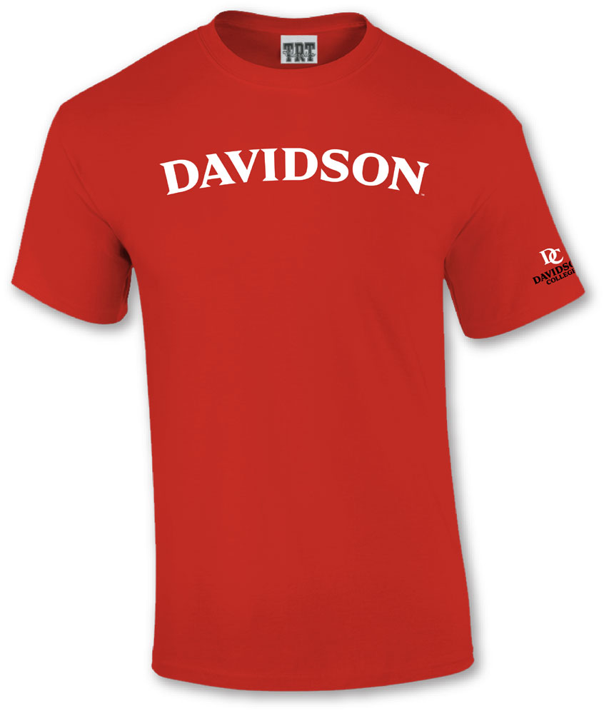 Davidson College Red Tee