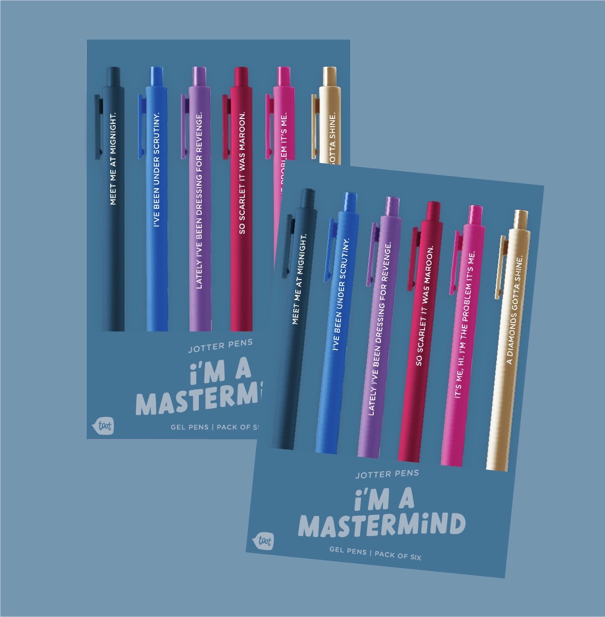 Swiftie Jotter Pen Set 6pk- Mastermind (Midnights)