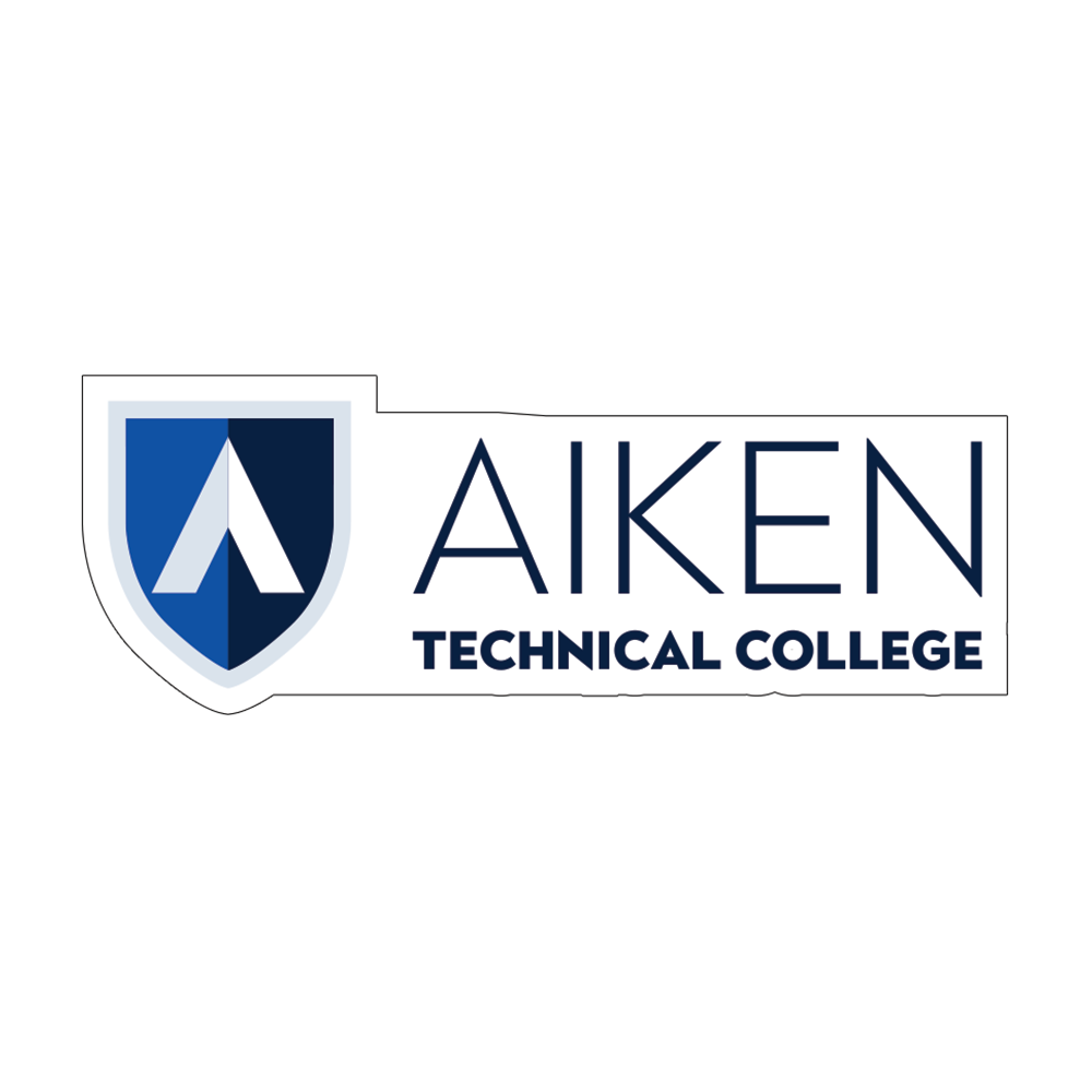 Aiken Technical Medium Decal Aiken Technical College Primary Mark Stacked