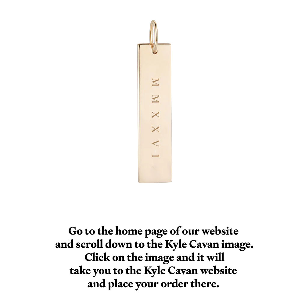 Kyle Cavan Cavan Gold MMXXVI 2026 Vertical Layering Bar