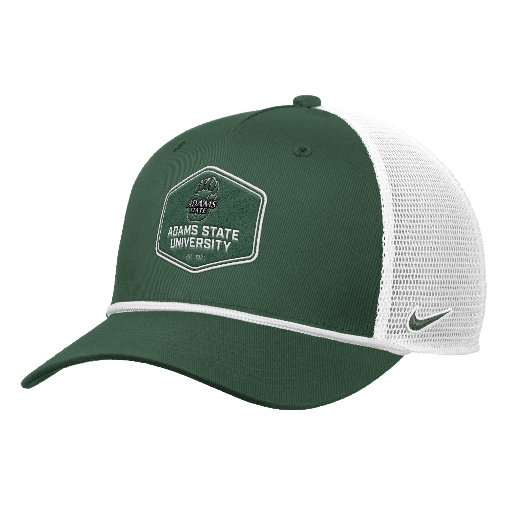 Adams State University Nike Rise Visor Rope Trucker