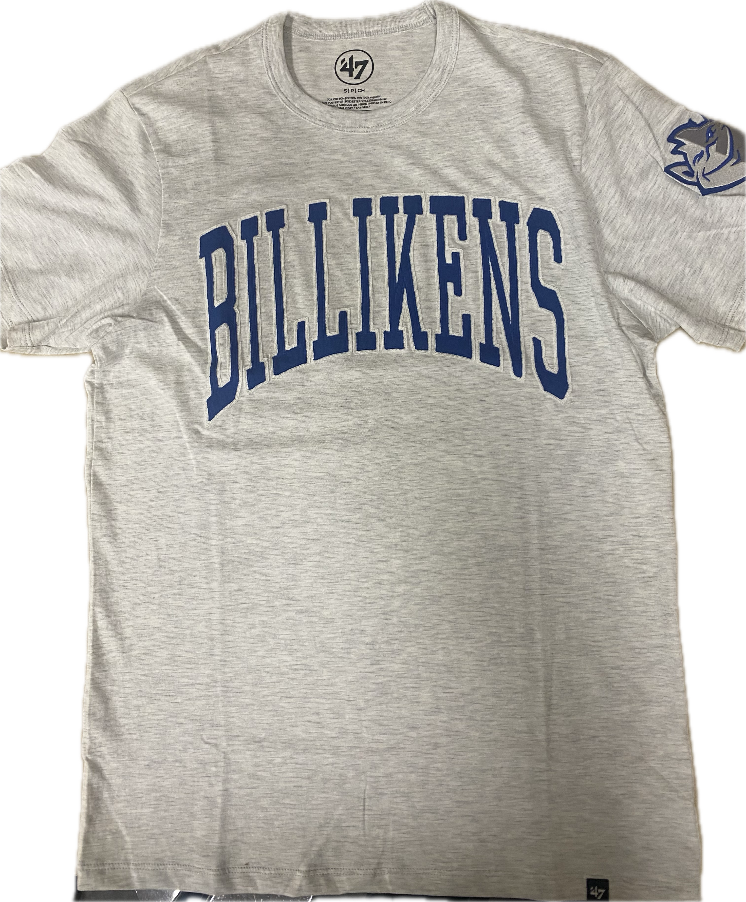 47 Brand Saint Louis Billikens Relay Clubhouse Ace Fieldhouse Tee