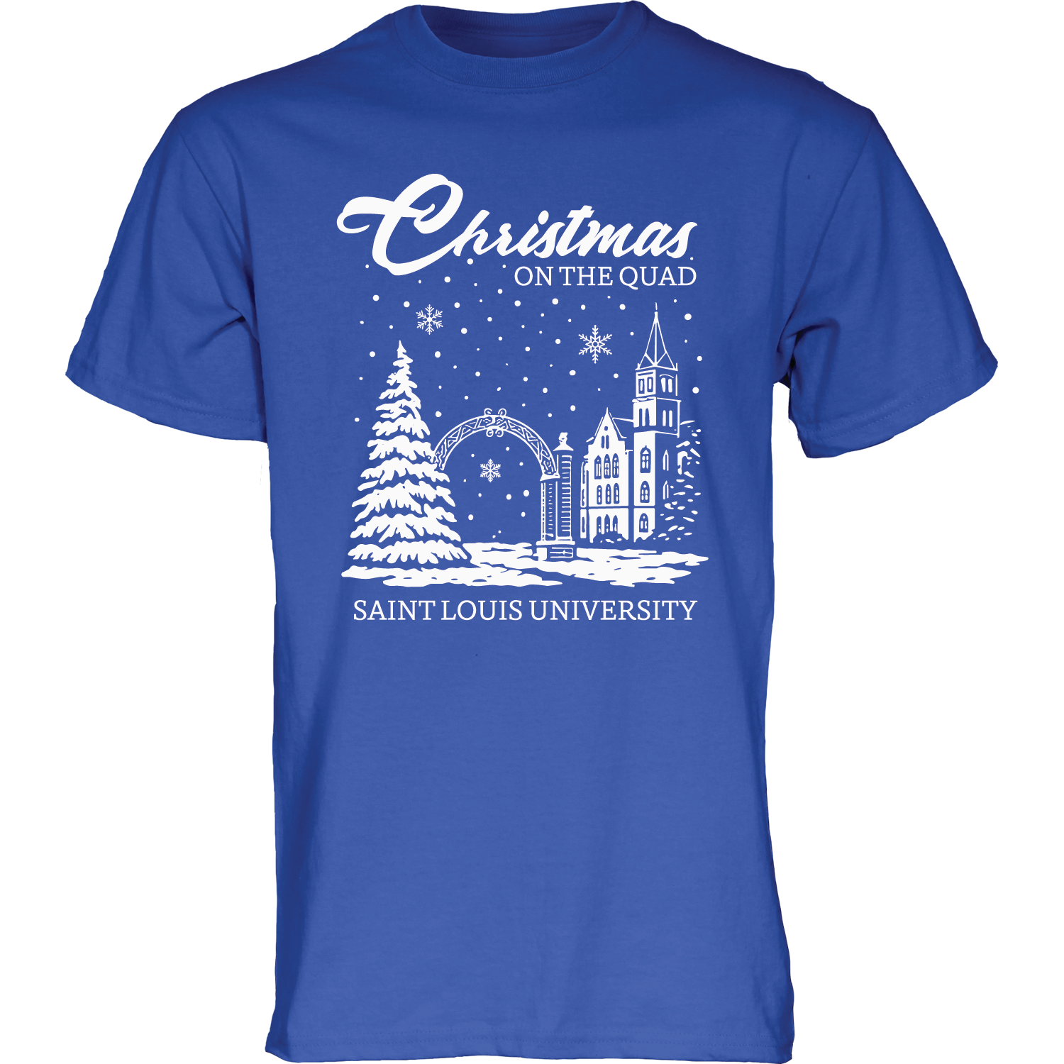 Christmas on the Quad Tee shirt
