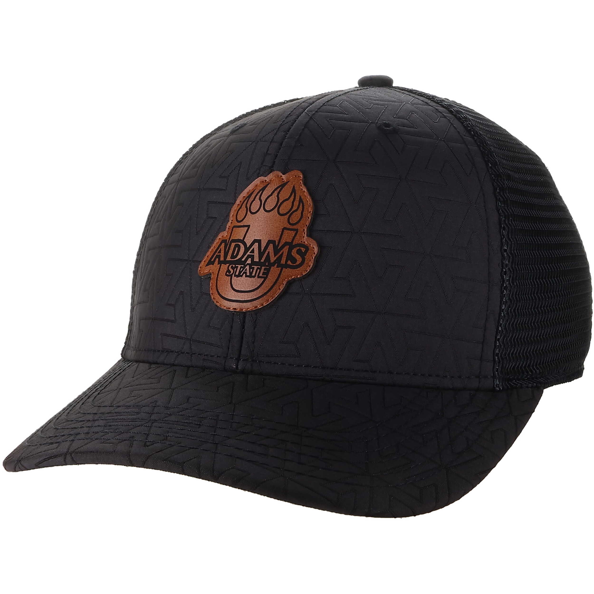 Adams State Leather Patch Snapback Hat