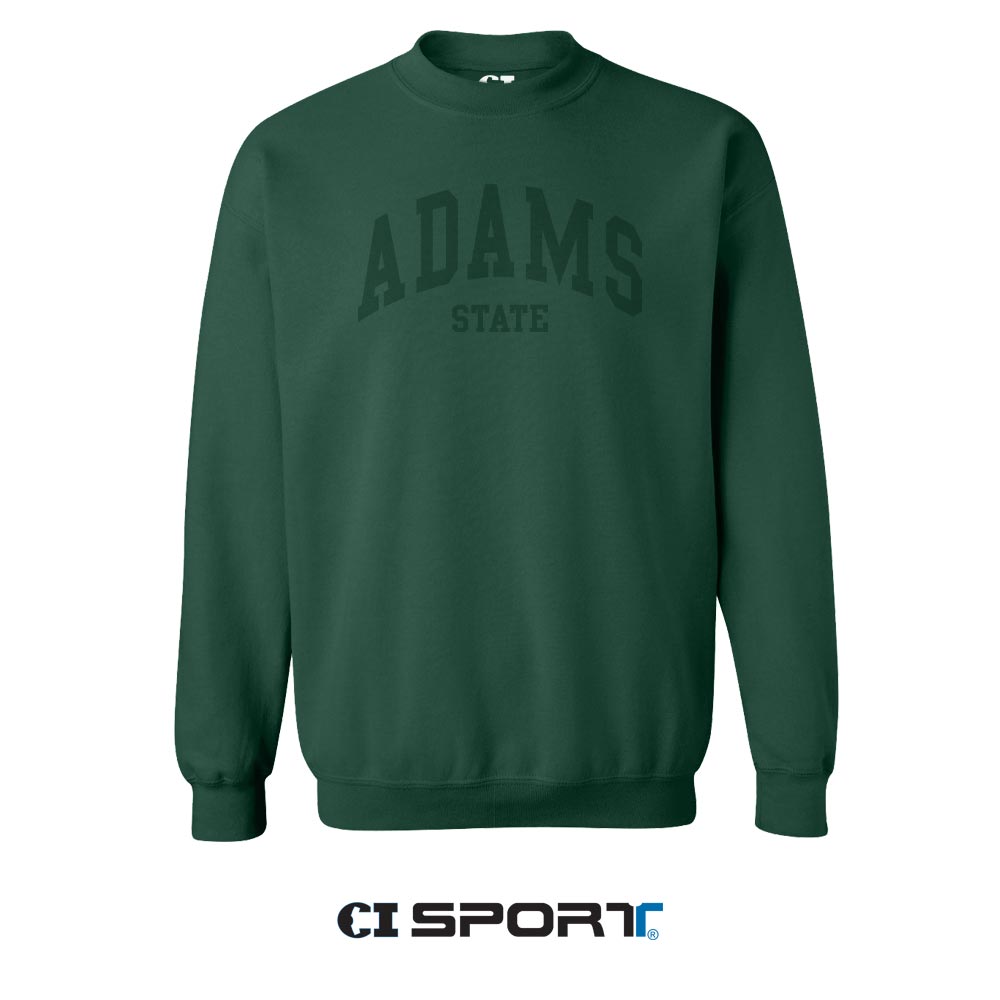 Adams State Tonal Embroidered Crew Sweatshirt