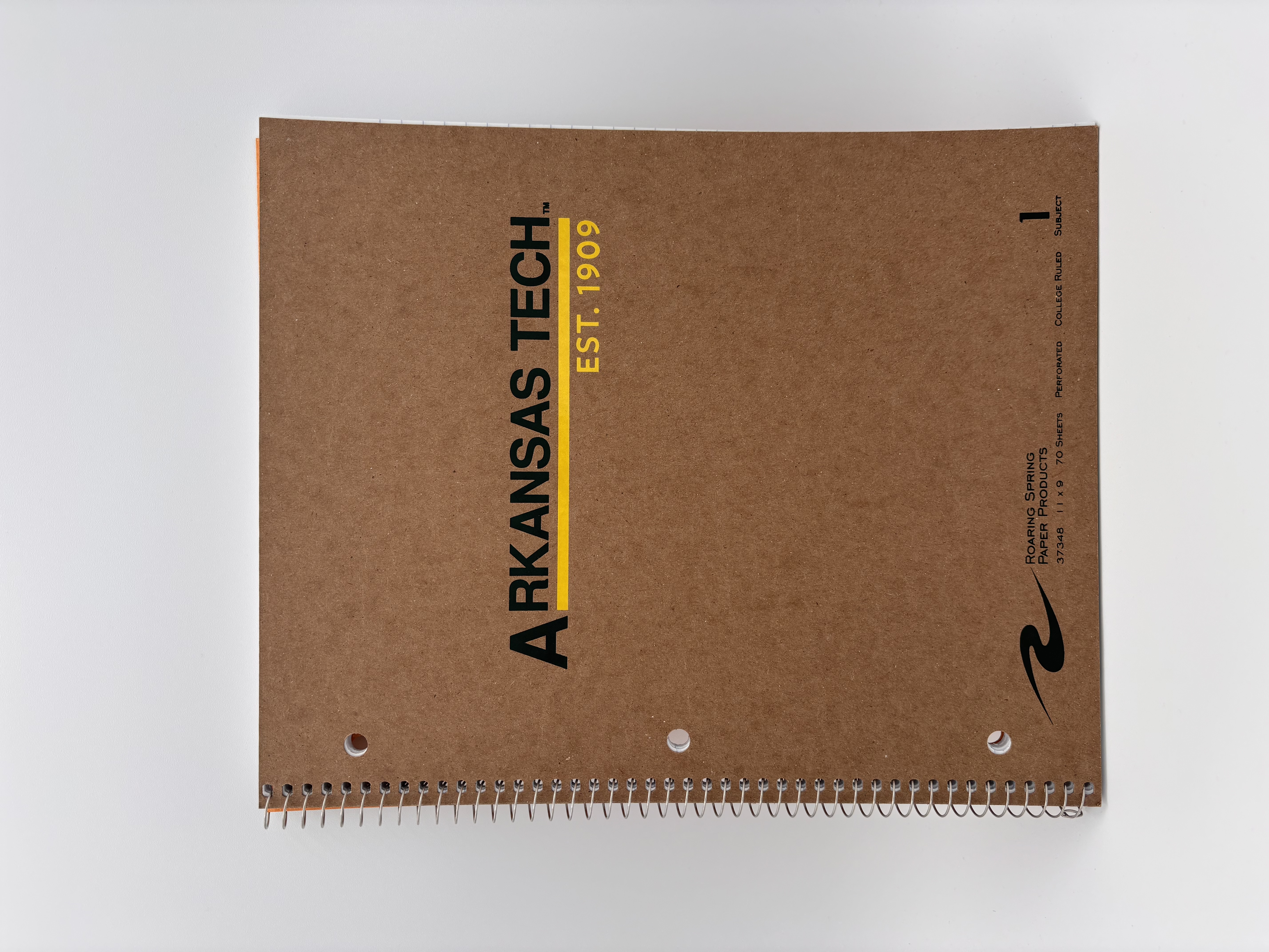 Arkansas Tech Earthtone Notebook