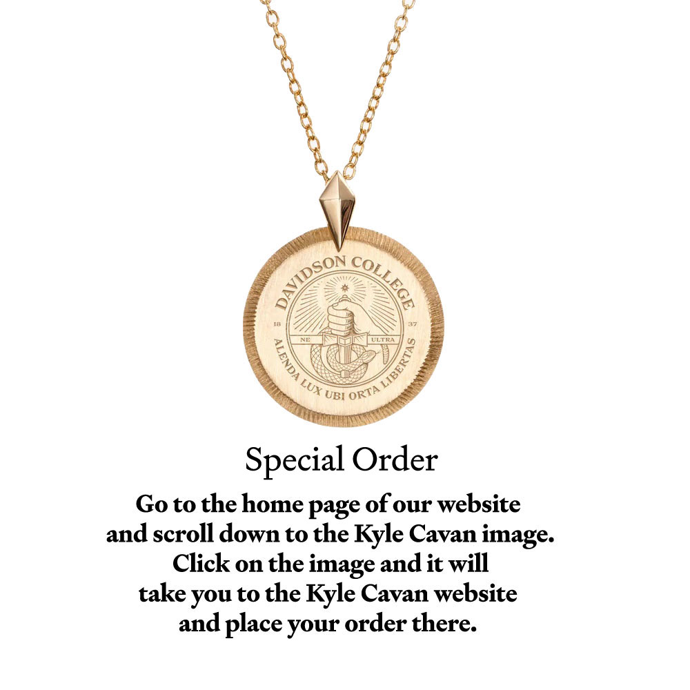 Davidson Seal Cavan Gold Florentine Pendant