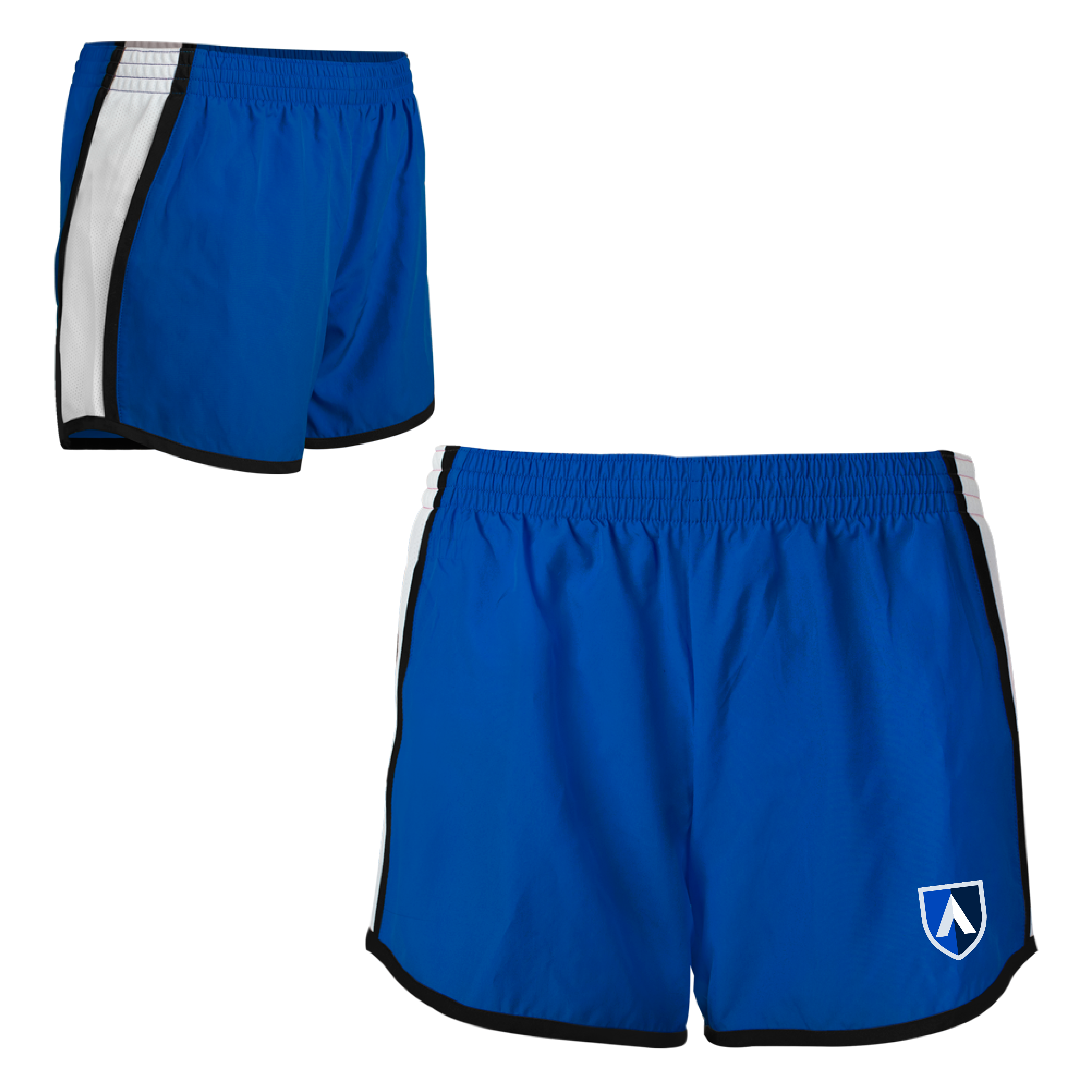 Aiken Technical Womens Royal/White Team Short Aiken Technical College Shield