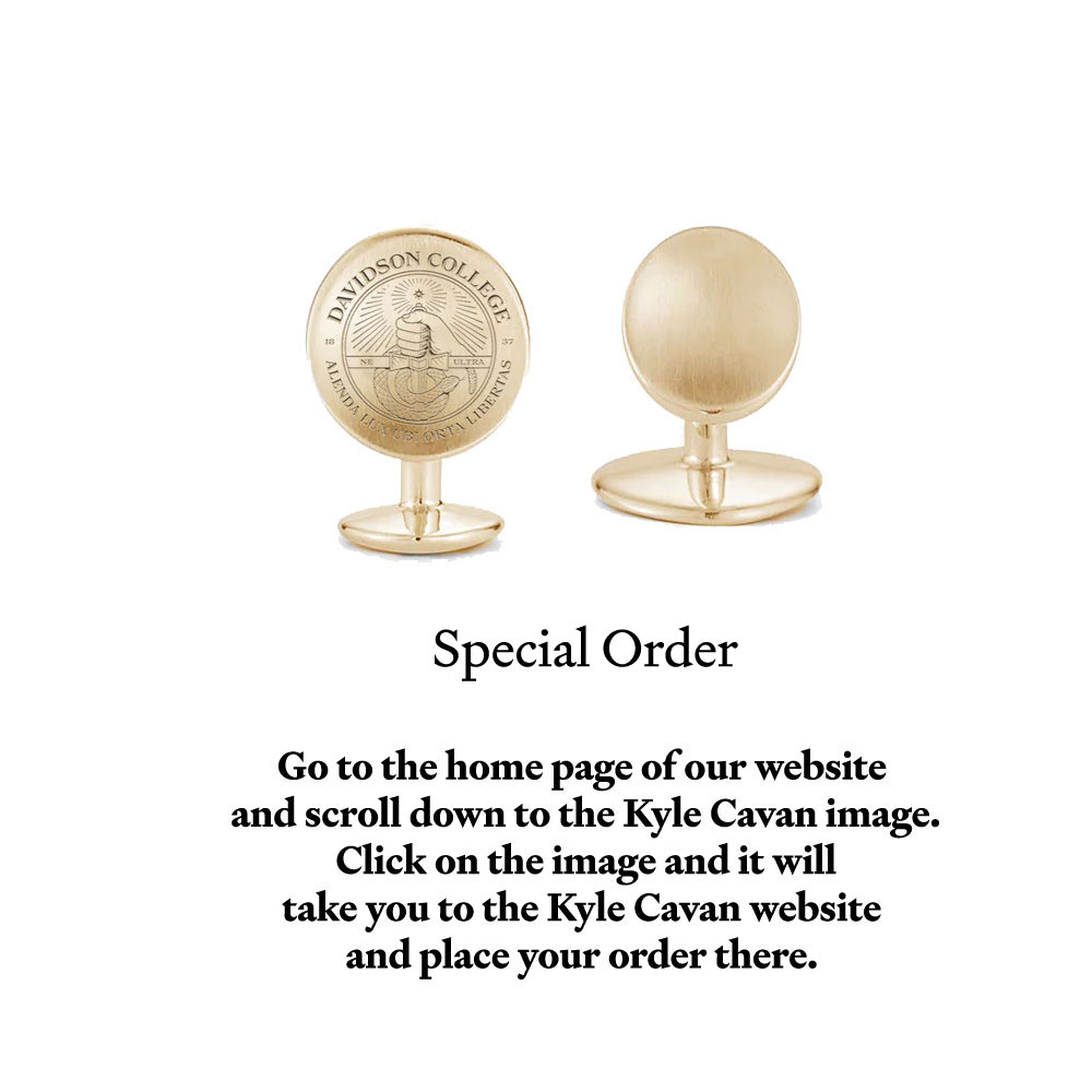 Davidson Seal Cavan Gold Organic Cufflinks