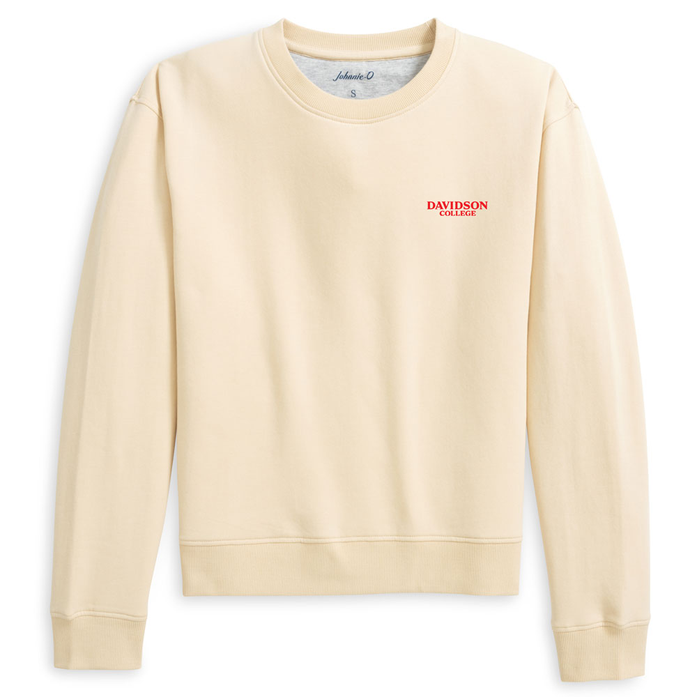 Women's Johnnie-O Oatmeal Penny Crew